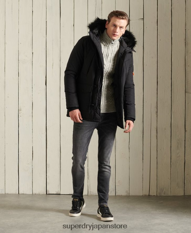 ジェイコブ・ヘンリー・ジャンパー 男性 Superdry 衣類 グレー 2J62PZ1347