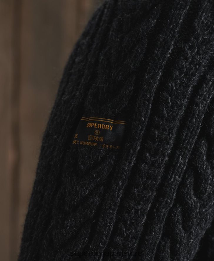 ジェイコブ・ヘンリー・ジャンパー 男性 Superdry 衣類 黒 2J62PZ1350