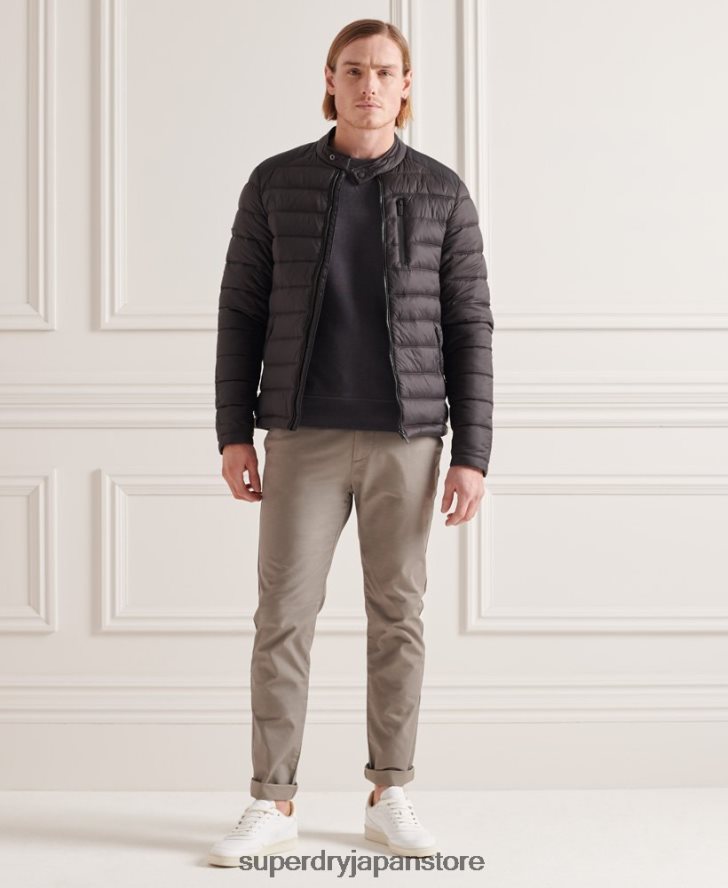 スタジオ エッセンシャル クルー ジャンパー 男性 Superdry 衣類 濃い灰色 2J62PZ1361