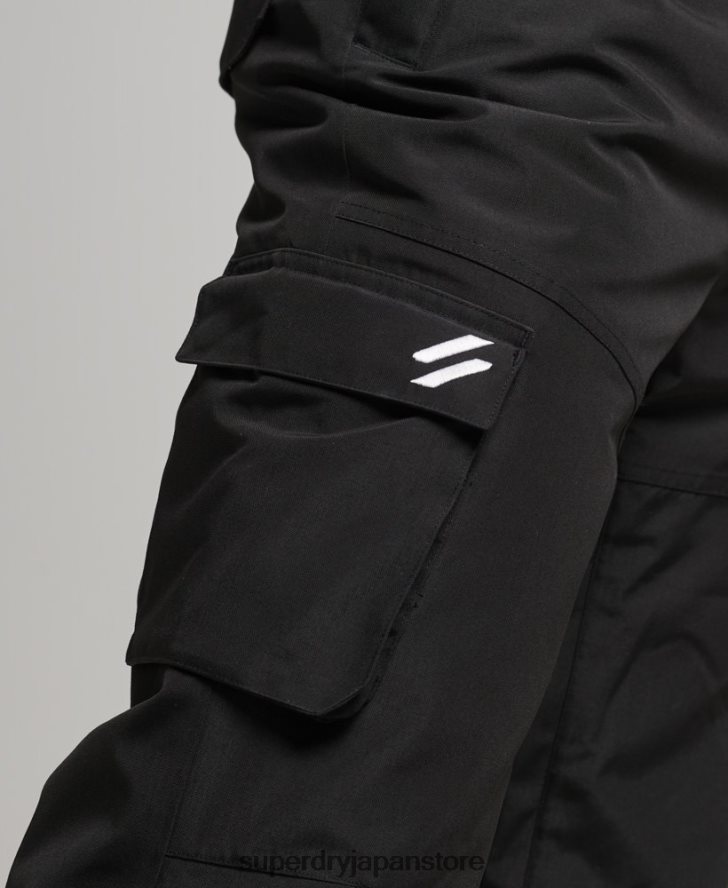 スキー究極のレスキューパンツ 男性 Superdry 衣類 黒 2J62PZ1372