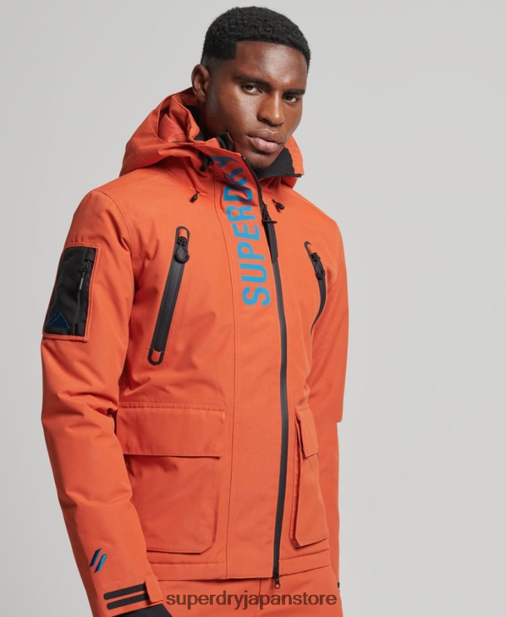 究極のレスキュージャケット 男性 Superdry 衣類 オレンジ 2J62PZ1377