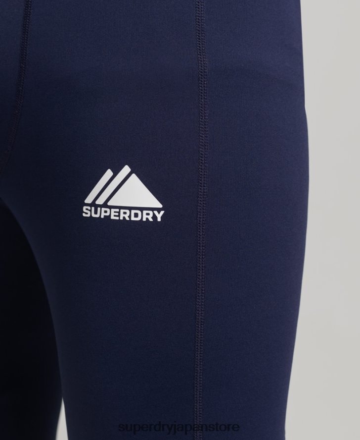 ベースレイヤーレギンス 男性 Superdry 衣類 海軍 2J62PZ1383