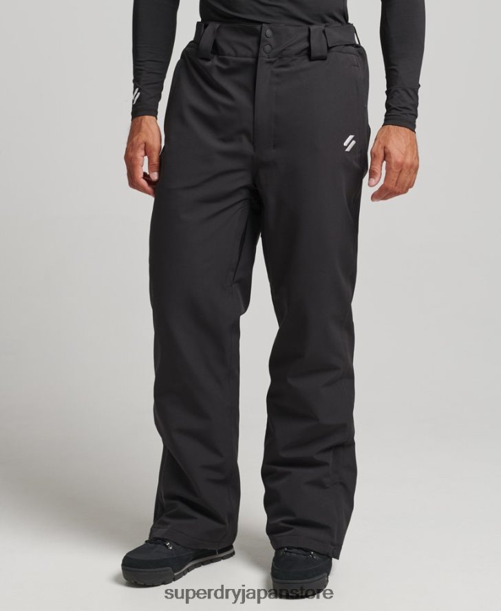 コアスノーパンツ 男性 Superdry 衣類 黒 2J62PZ1385