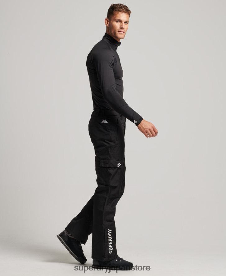 スキーレスキューパンツ 男性 Superdry 衣類 黒 2J62PZ1386