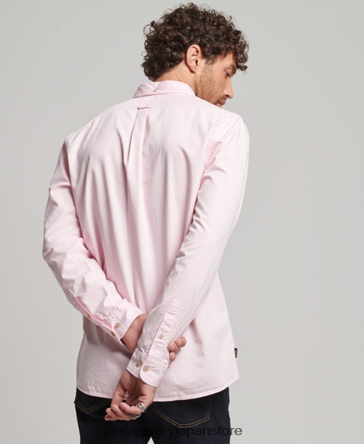 商店 - 長袖シャツ 男性 Superdry 衣類 ピンク 2J62PZ138
