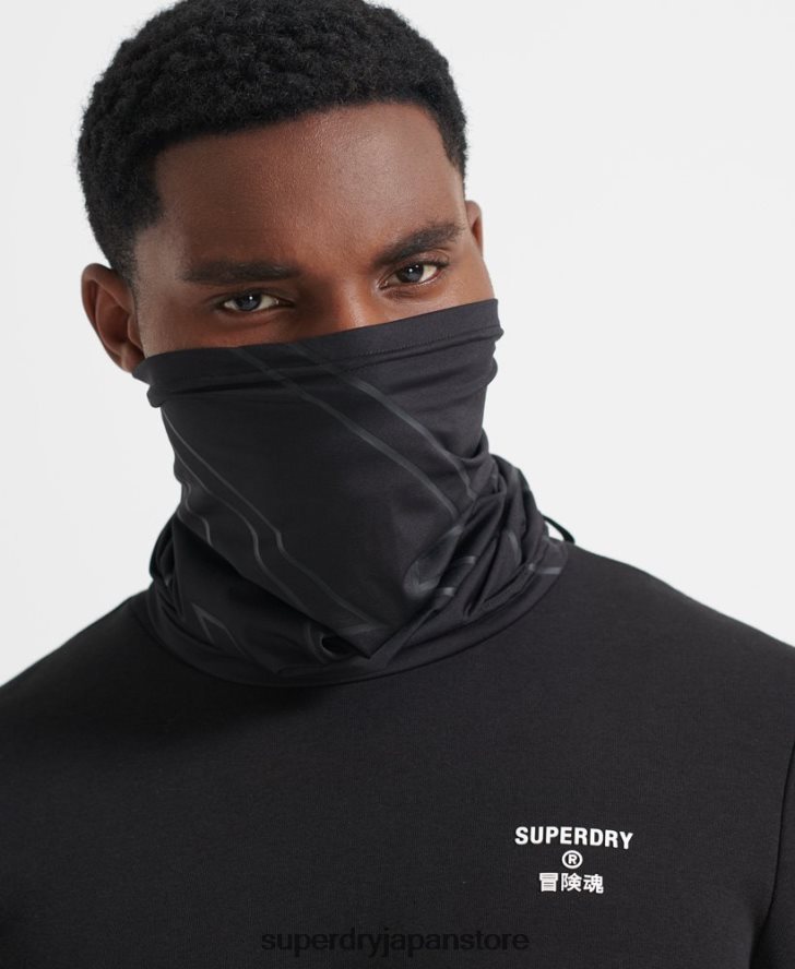 スノーチューブ 男性 Superdry アクセサリー 黒 2J62PZ1393