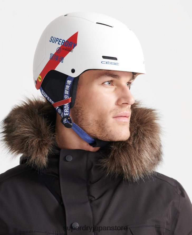 セベパウミップスヘルメット 男性 Superdry アクセサリー 白 2J62PZ1396