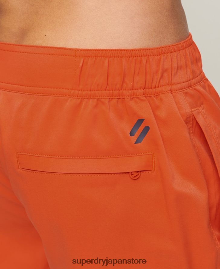 スポーツウェアリサイクルボードショーツ 男性 Superdry 衣類 オレンジ 2J62PZ13