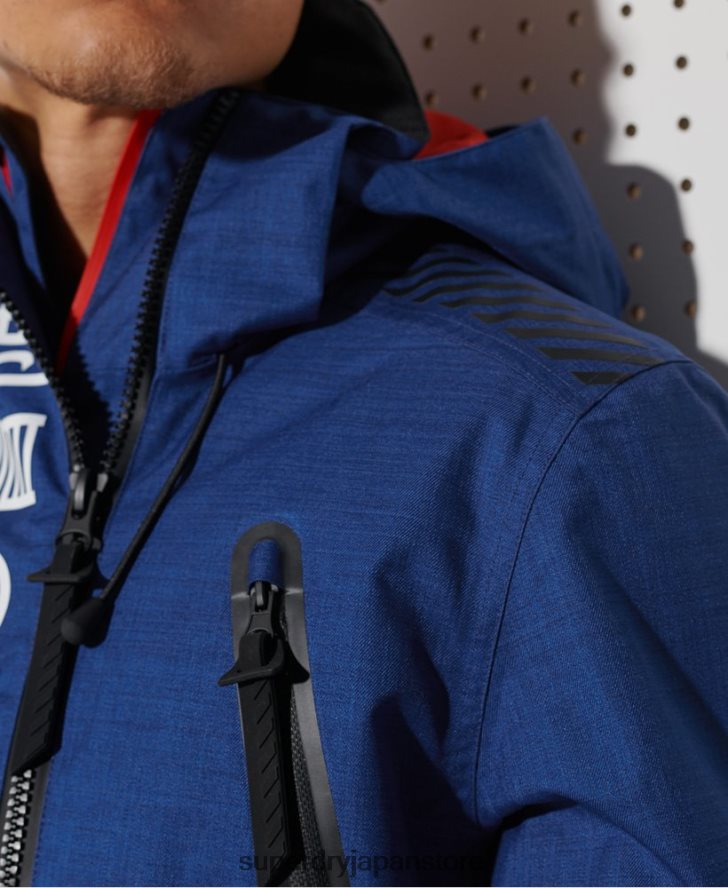究極のマウンテンレスキュージャケット 男性 Superdry 衣類 青 2J62PZ1403