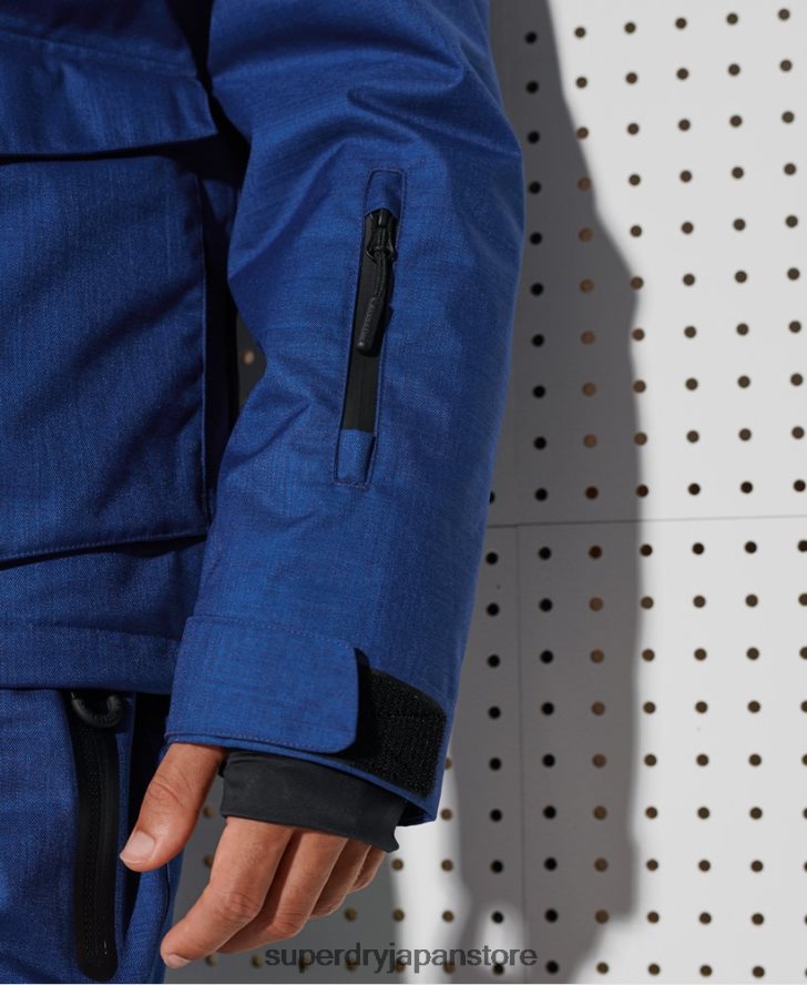 究極のマウンテンレスキュージャケット 男性 Superdry 衣類 青 2J62PZ1403