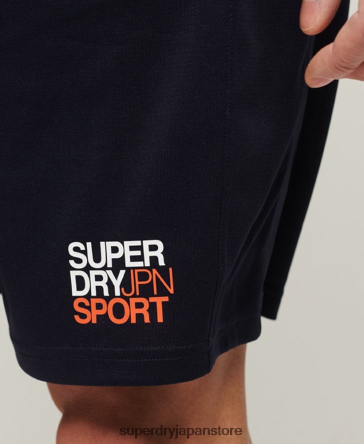 コアリラックスショーツ 男性 Superdry 衣類 海軍 2J62PZ1406
