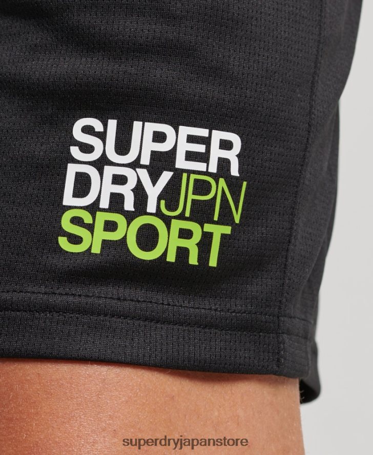 コアリラックスショーツ 男性 Superdry 衣類 黒 2J62PZ1411