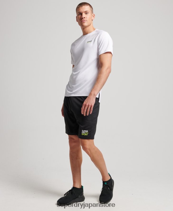 コアリラックスショーツ 男性 Superdry 衣類 黒 2J62PZ1411