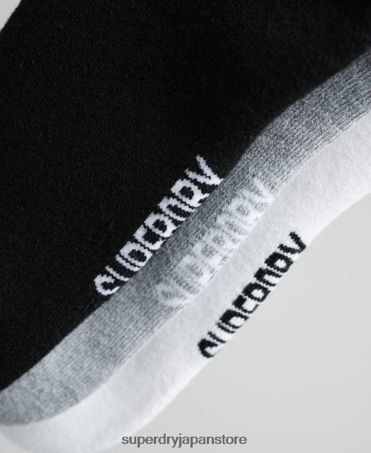 クールマックスクルーソックス 男性 Superdry アクセサリー 白 2J62PZ1425