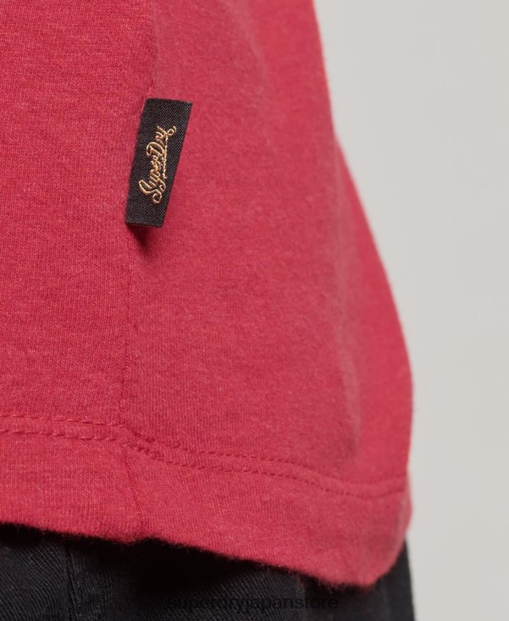 ヴィンテージロゴ ヘリテージ ベスト トップ 男性 Superdry 衣類 赤 2J62PZ1448