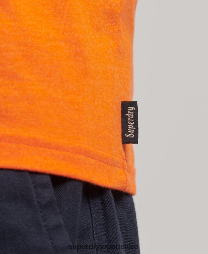 ヴィンテージロゴカリベスト 男性 Superdry 衣類 オレンジ 2J62PZ1454