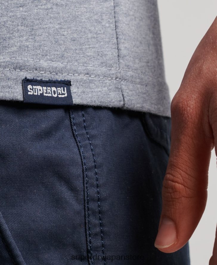 ヴィンテージ会場ネオンベスト 男性 Superdry 衣類 海軍 2J62PZ1479