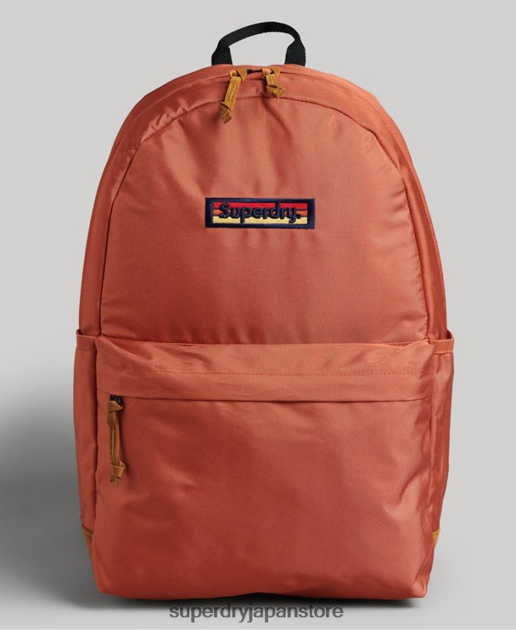 ヴィンテージ マイクロ刺繍入りモンタナ バックパック 女性 Superdry アクセサリー オレンジ 2J62PZ1609