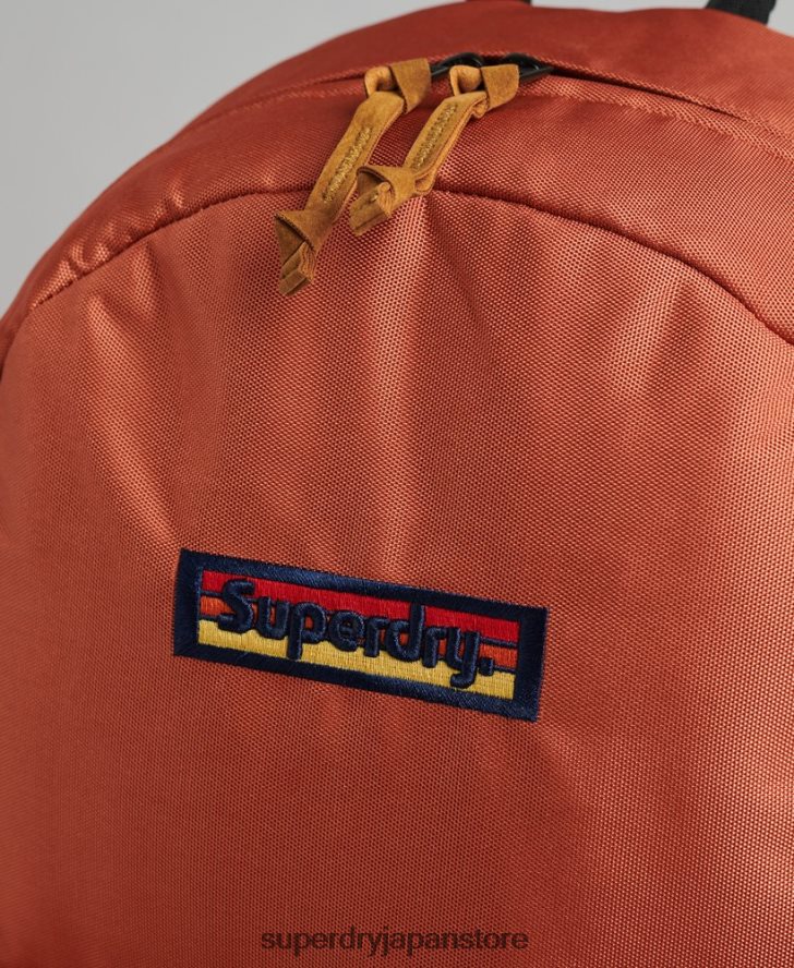 ヴィンテージ マイクロ刺繍入りモンタナ バックパック 女性 Superdry アクセサリー オレンジ 2J62PZ1609