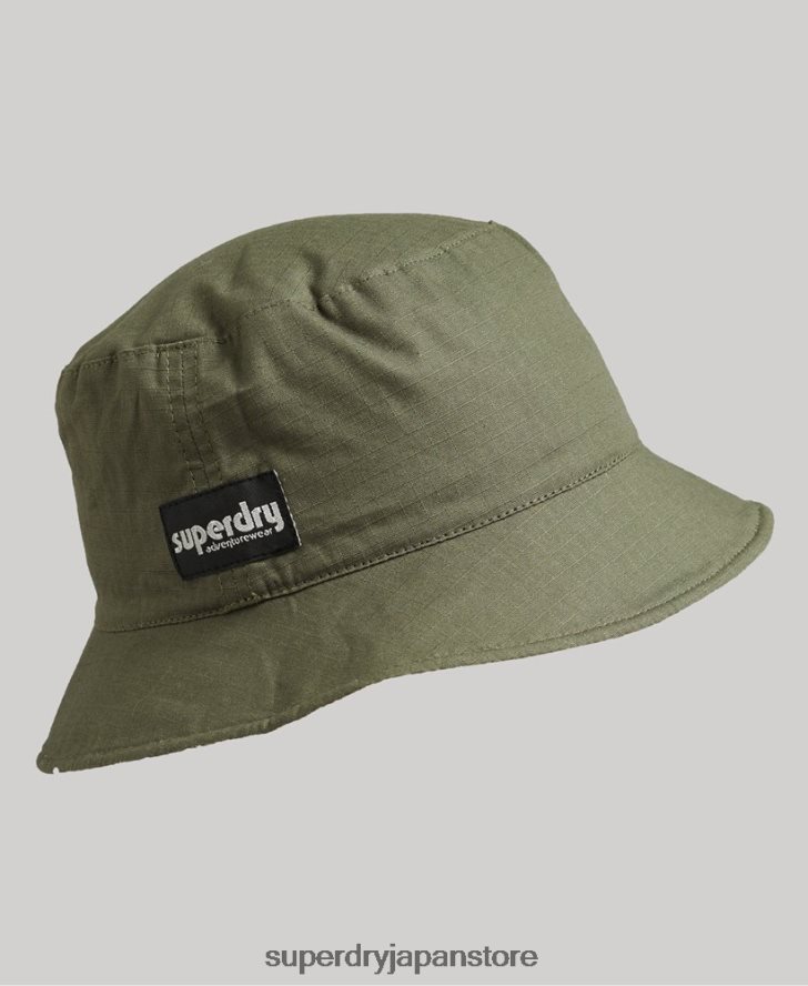 フリースバケットハット 男性 Superdry アクセサリー クリーム 2J62PZ1616