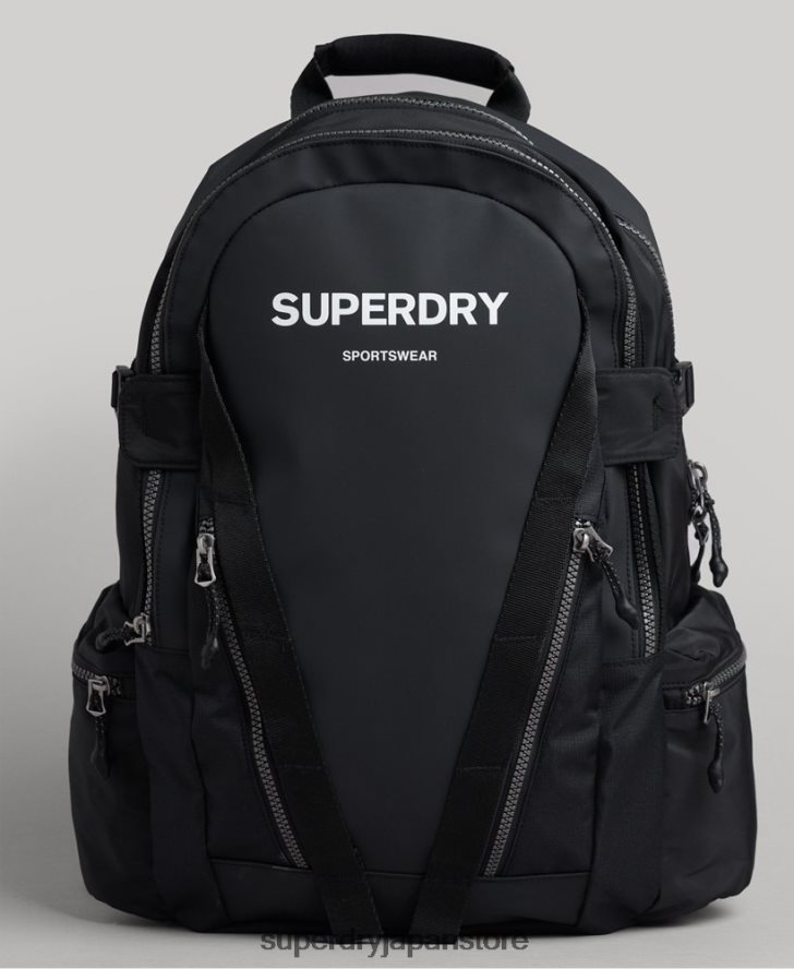 マウンテンタープグラフィックバックパック 男性 Superdry アクセサリー 黒 2J62PZ1619