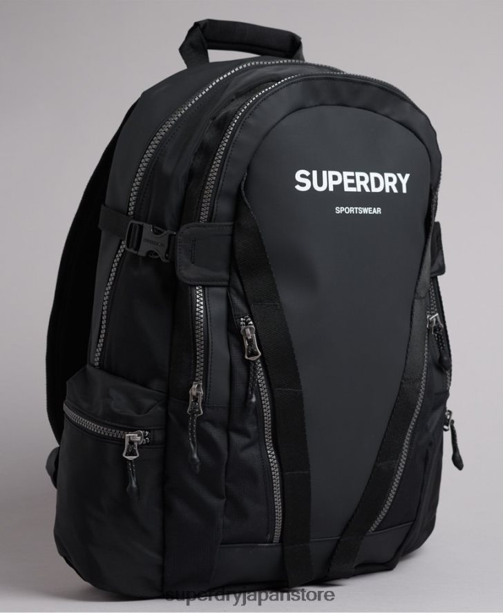 マウンテンタープグラフィックバックパック 男性 Superdry アクセサリー 黒 2J62PZ1619