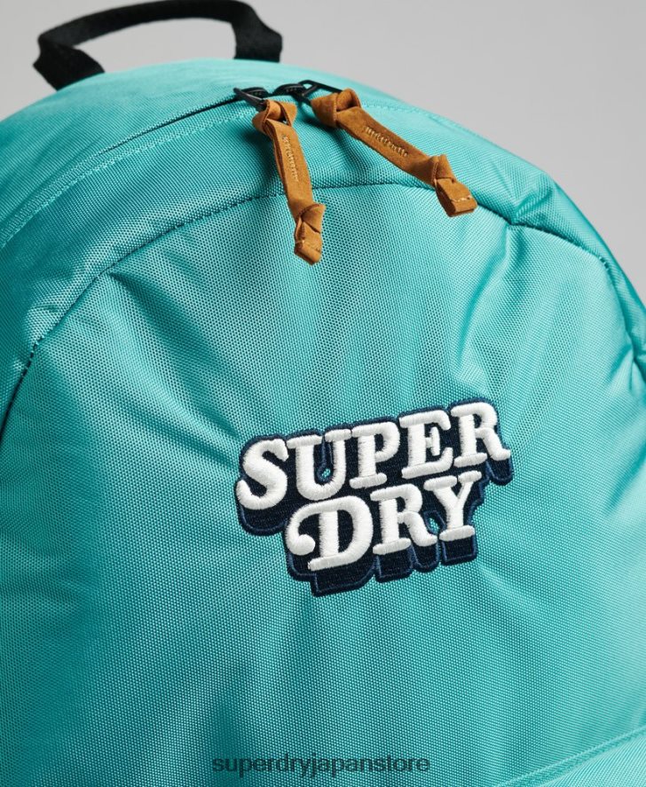 ヴィンテージ マイクロ刺繍入りモンタナ バックパック 女性 Superdry アクセサリー 青 2J62PZ1620