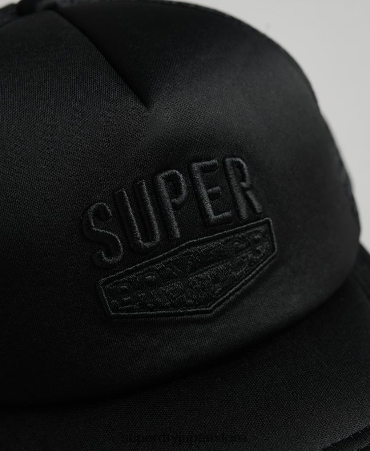 ヴィンテージのトラッカーキャップ 男性 Superdry アクセサリー 黒 2J62PZ1629