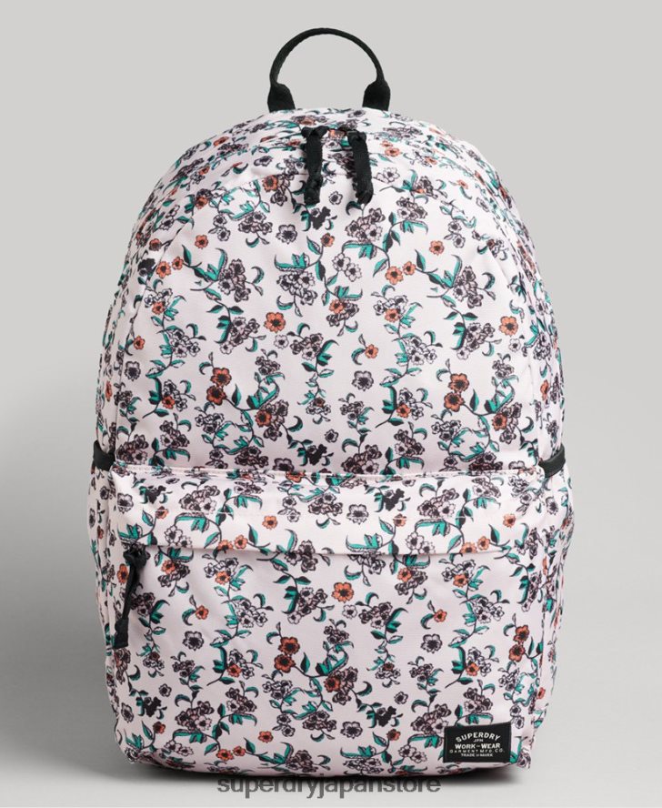 プリント モンタナ リュックサック 男性 Superdry アクセサリー ピンク 2J62PZ1634