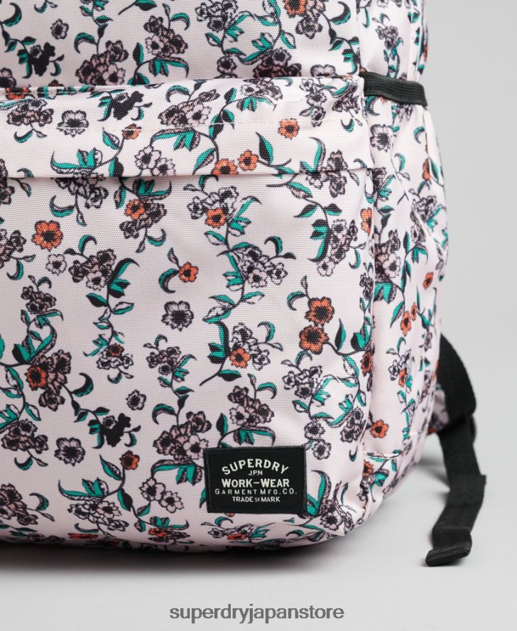 プリント モンタナ リュックサック 男性 Superdry アクセサリー ピンク 2J62PZ1634