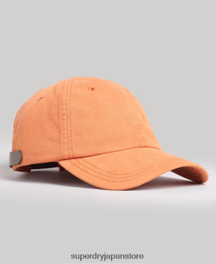 ヴィンテージ刺繍入りキャップ 男性 Superdry アクセサリー オレンジ 2J62PZ1635