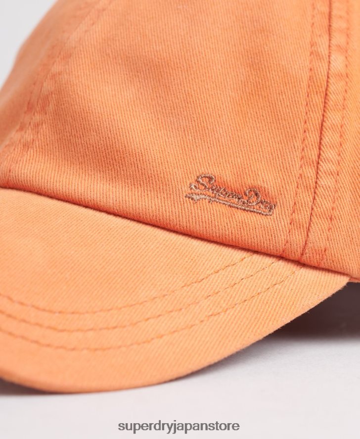 ヴィンテージ刺繍入りキャップ 男性 Superdry アクセサリー オレンジ 2J62PZ1635