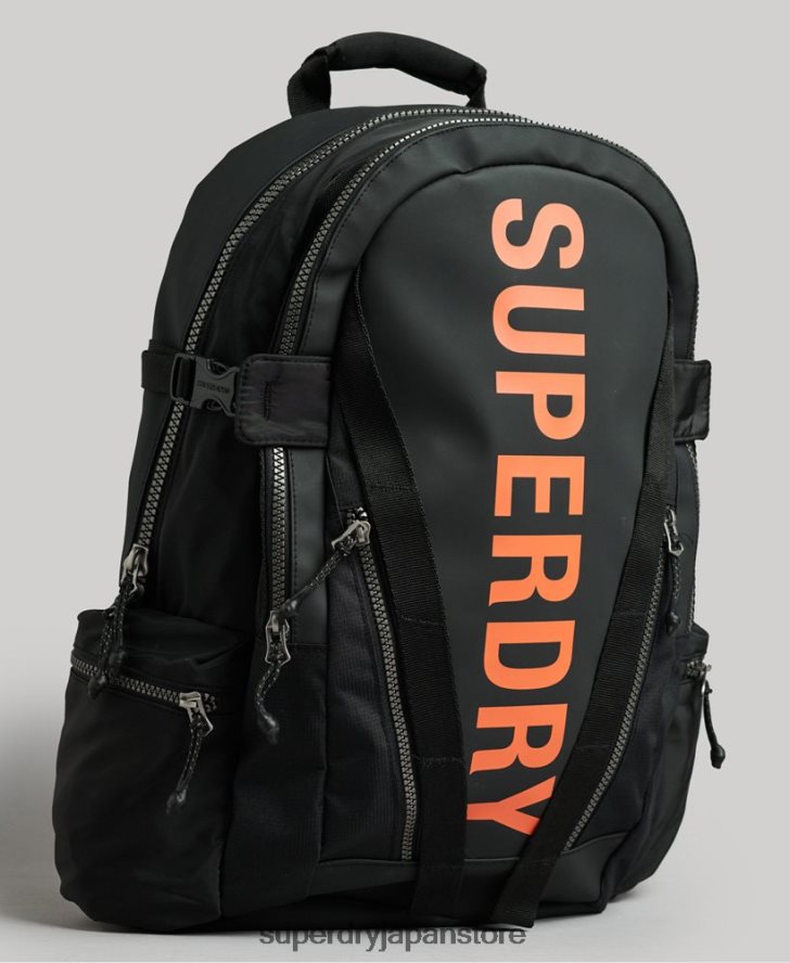 マウンテンタープグラフィックバックパック 男性 Superdry アクセサリー 黒 2J62PZ1639