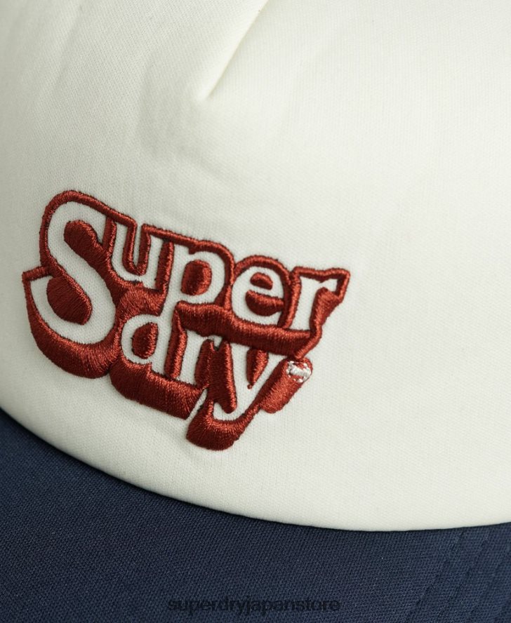 ヴィンテージのトラッカーキャップ 男性 Superdry アクセサリー 白 2J62PZ1651