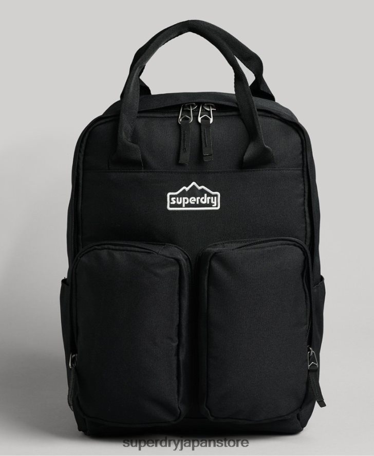 トップハンドルバックパック 男性 Superdry アクセサリー 濃い灰色 2J62PZ1654