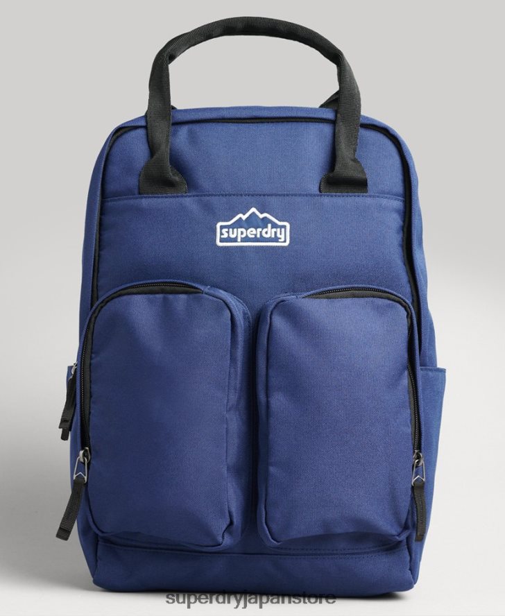 トップハンドルバックパック 男性 Superdry アクセサリー 海軍 2J62PZ1655