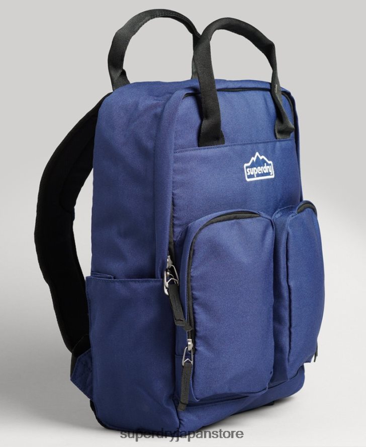 トップハンドルバックパック 男性 Superdry アクセサリー 海軍 2J62PZ1655