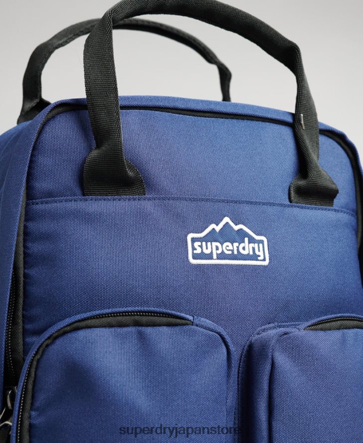 トップハンドルバックパック 男性 Superdry アクセサリー 海軍 2J62PZ1655