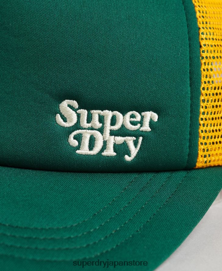 マーカートラッカーキャップ 男性 Superdry アクセサリー 緑 2J62PZ1660