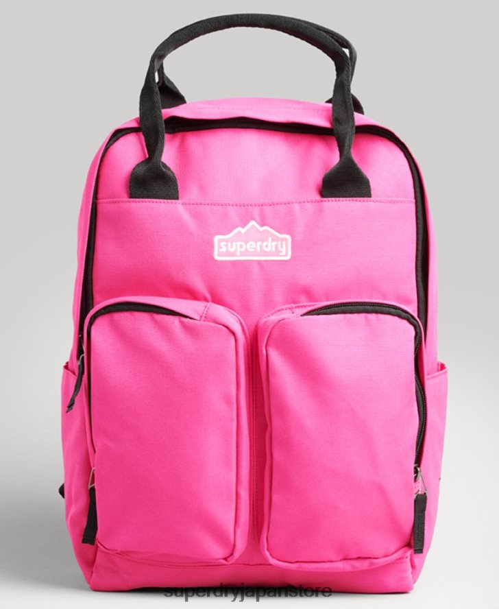 トップハンドルバックパック 男性 Superdry アクセサリー ピンク 2J62PZ1661