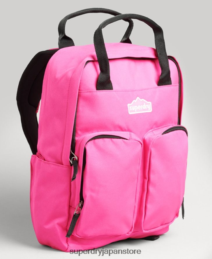 トップハンドルバックパック 男性 Superdry アクセサリー ピンク 2J62PZ1661
