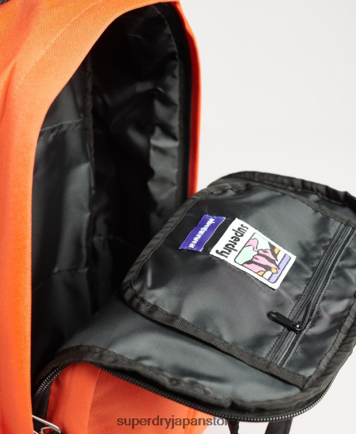 トップハンドルバックパック 男性 Superdry アクセサリー オレンジ 2J62PZ1662