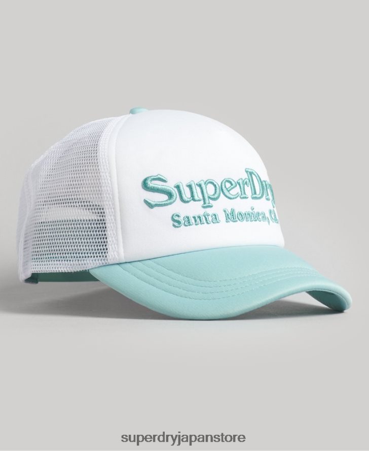 ヴィンテージのトラッカーキャップ 男性 Superdry アクセサリー 白 2J62PZ1668