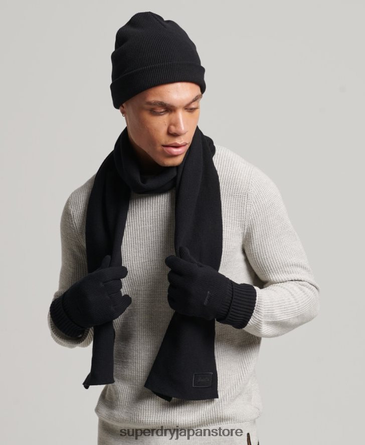 ヴィンテージロゴアクセサリーセット 男性 Superdry アクセサリー 黒 2J62PZ1674