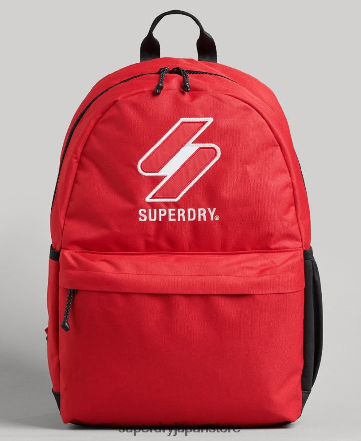 エッセンシャルモンタナバックパック 男性 Superdry アクセサリー 赤 2J62PZ1707