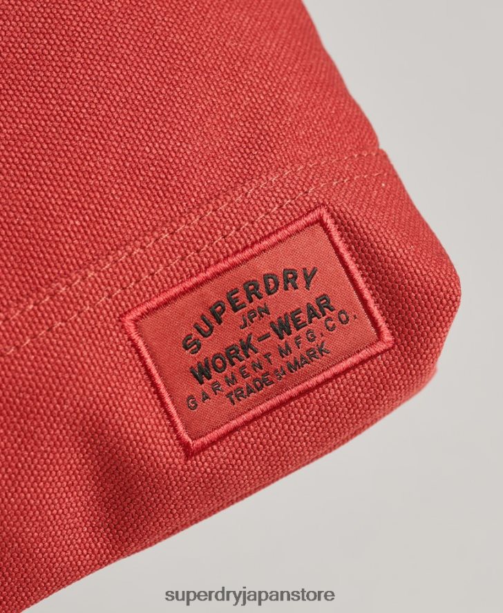 クラシックなウォッシュバッグ 男性 Superdry アクセサリー 赤 2J62PZ1716