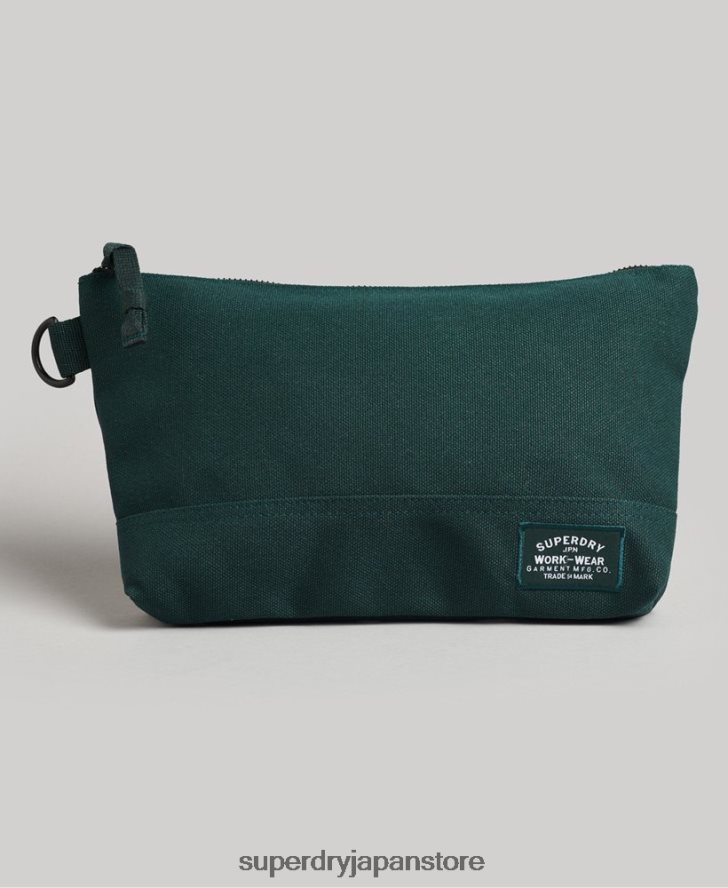 クラシックなウォッシュバッグ 男性 Superdry アクセサリー 緑 2J62PZ1717