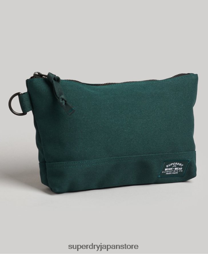 クラシックなウォッシュバッグ 男性 Superdry アクセサリー 緑 2J62PZ1717