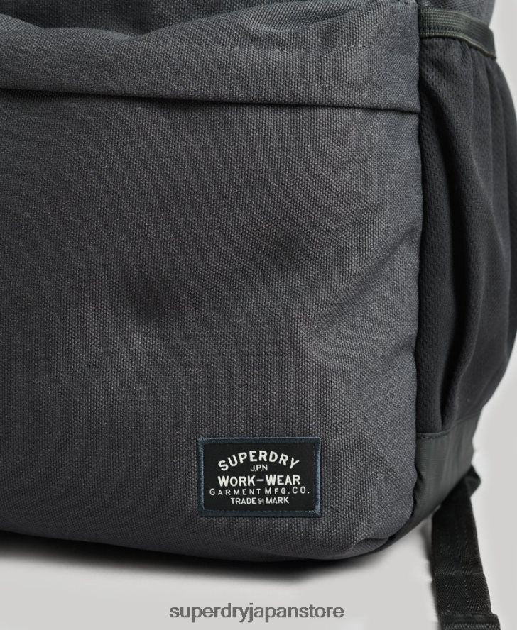 クラシックなモンタナリュックサック 女性 Superdry アクセサリー 濃い灰色 2J62PZ1719