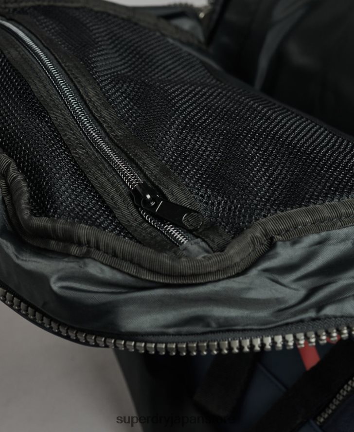 マウンテンタープグラフィックバックパック 男性 Superdry アクセサリー 海軍 2J62PZ1728